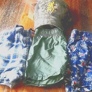 3 pair SHORTS 12-18m adorable bundle